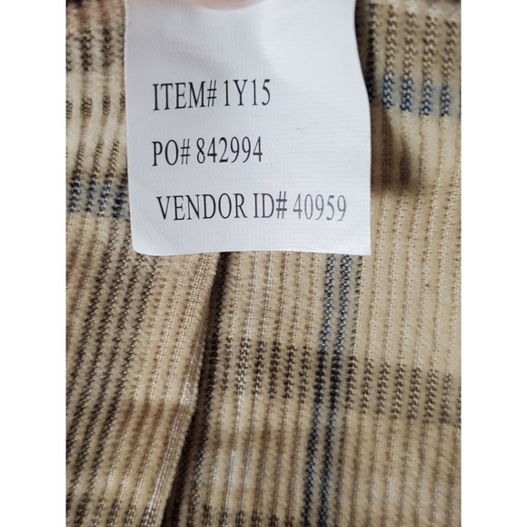 Orvis Sporting Traditions Men's Large Brown Leather Bomber Jacket Buttery Soft - Picture 6 of 12